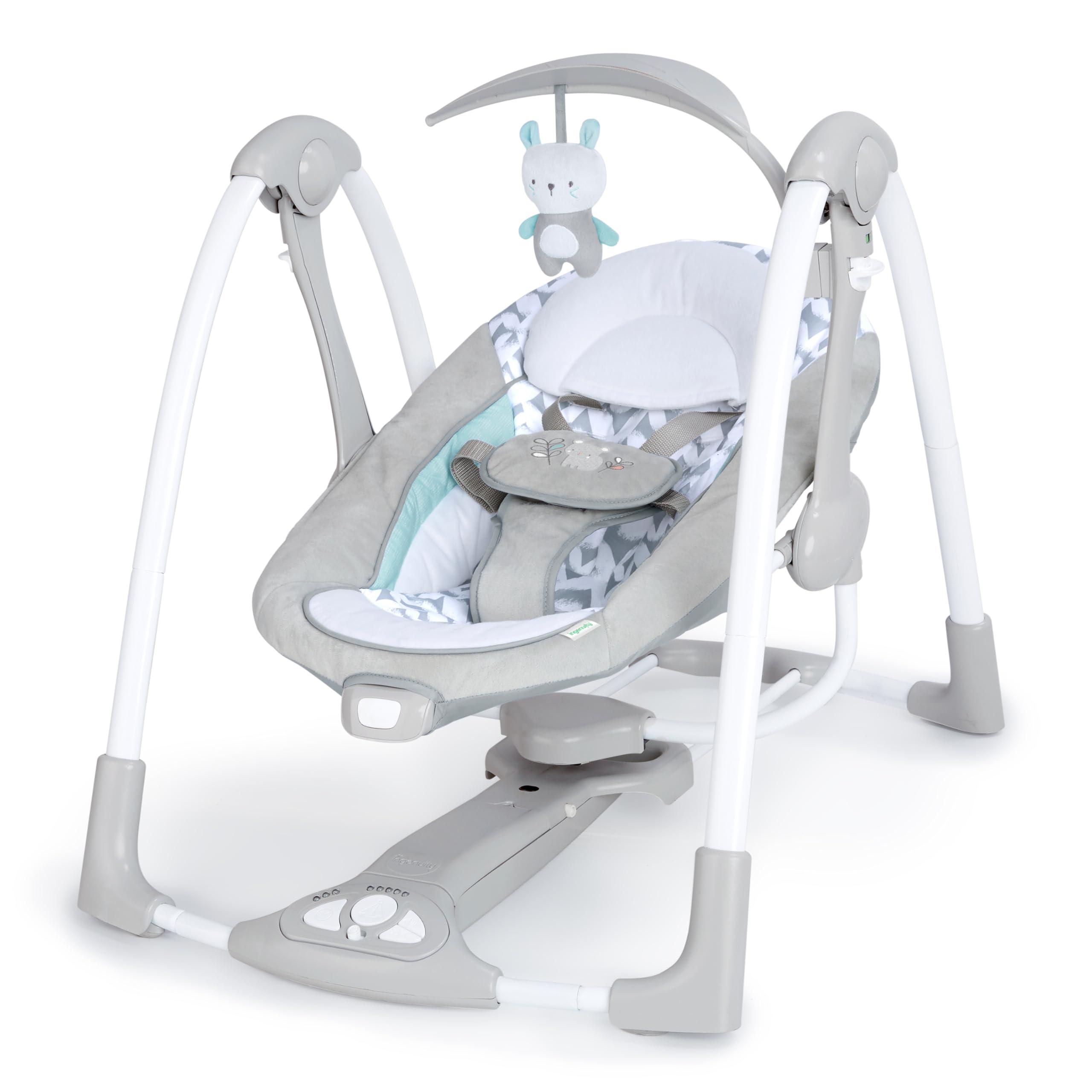 Ingenuity ConvertMe 2-in-1 swing in portable mode