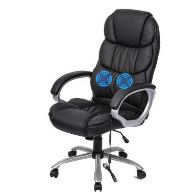 FDW Office Chair Massage High Back PU Leather | Mubboo