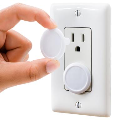 Wappa Baby Outlet Covers Baby Proofing (50 Pack) White | Mubboo