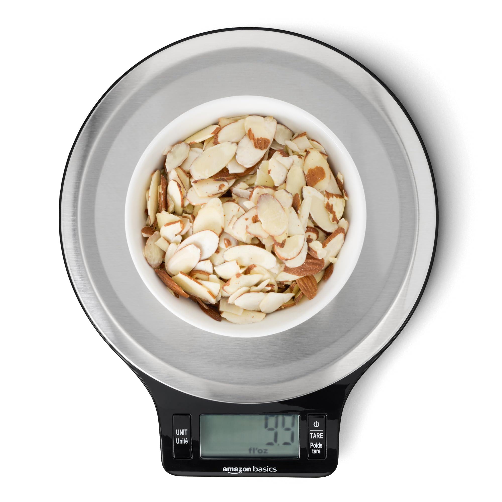 Amazon Basics Digital Kitchen Scale with LCD display