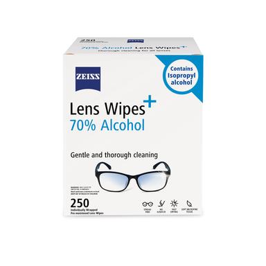 ZEISS Pre-Moistened Lens Cleaning Wipes (250 Count) | Mubboo