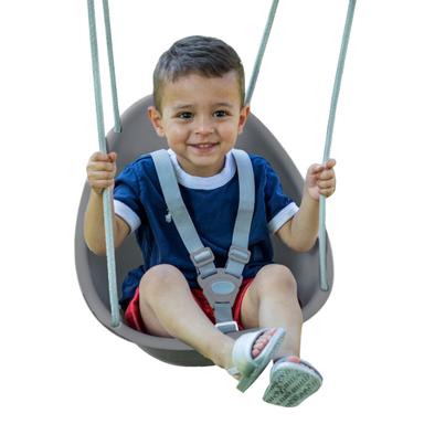 Swurfer Coconut Toddler Swing – Gray