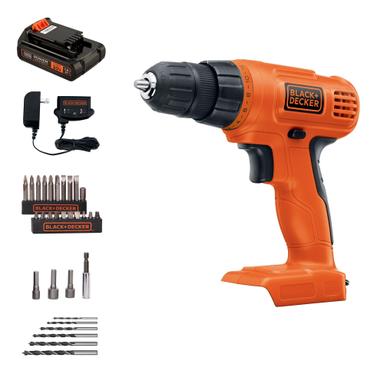 BLACK+DECKER 20V MAX POWERCONNECT Drill with 30-Piece Bit Set