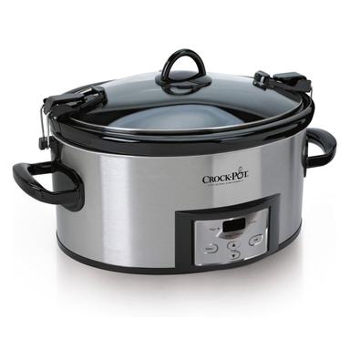 Crock-Pot 6-Quart Cook & Carry Programmable Slow Cooker