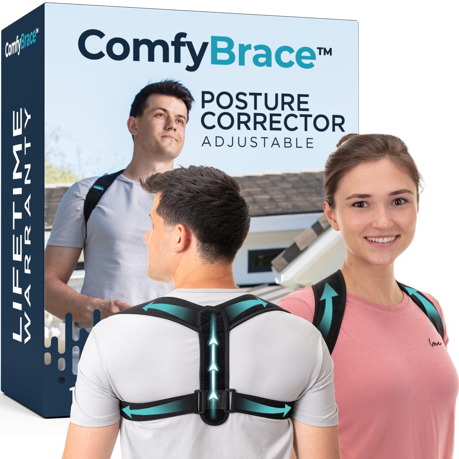 ComfyBrace Posture Corrector adjustable back brace