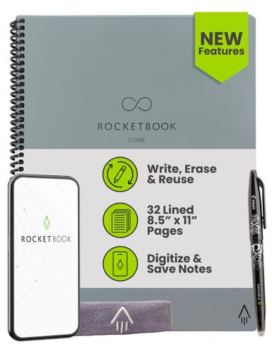 Rocketbook Core Reusable Smart Notebook