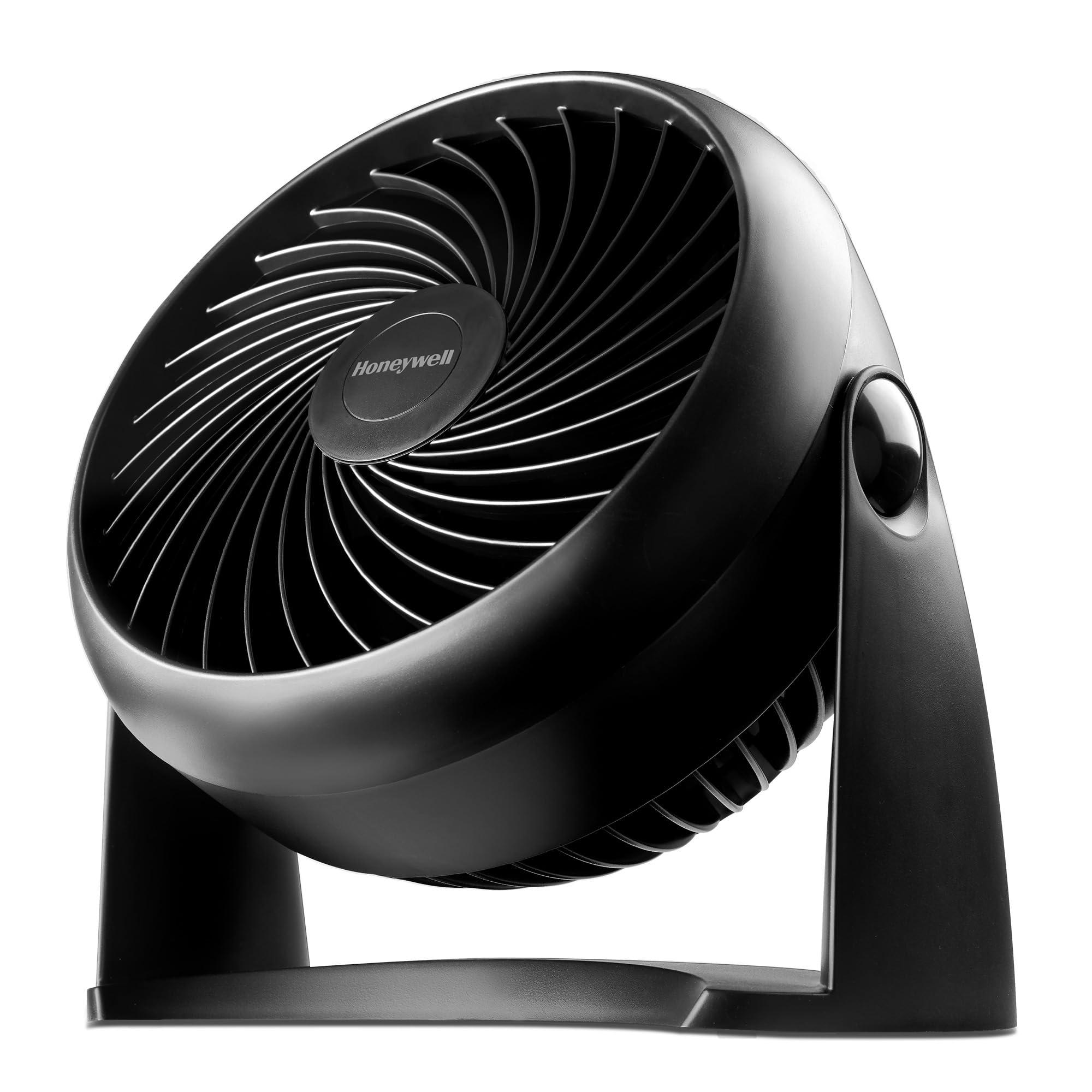 Honeywell TurboForce Air Circulator small tabletop fan in black