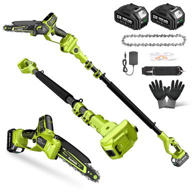 Supstable 2-in-1 Pole Saw & Mini Chainsaw