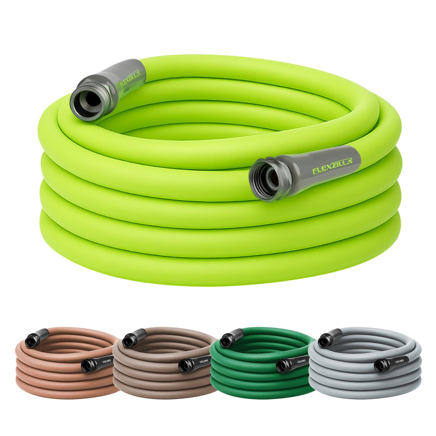 Flexzilla Garden Hose chartreuse on green grass