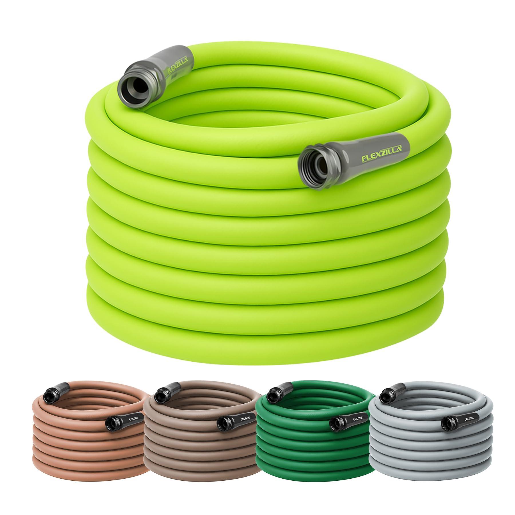 Flexzilla Garden Hose 5/8 in. x 100 ft., green with solid brass fittings