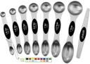 Spring Chef Stainless Steel Magnetic Measuring Spoons Set | Mubboo