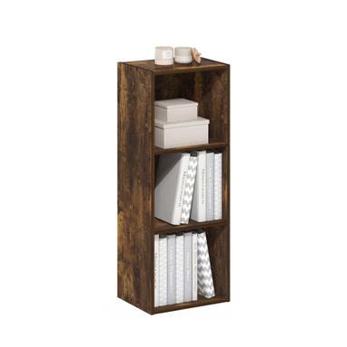 Furinno LUDER 3-Cube Bookshelf | Mubboo