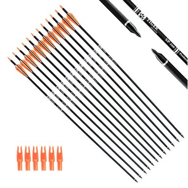 Tiger Archery 30" Carbon Arrows (12‑pack)