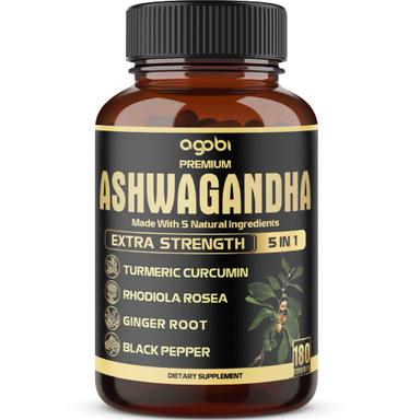 agobi 5-in-1 Premium Ashwagandha Capsules
