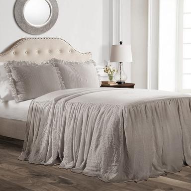 Lush Decor Ruffle Skirt Bedspread Set | Mubboo