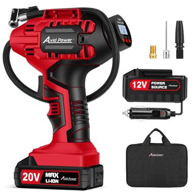 AVID POWER Tire Inflator (20V Cordless)