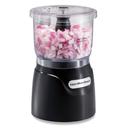 Hamilton Beach Electric Vegetable Chopper & Mini Food Processor, 3-Cup, 350 Watts, for Dicing, Mincing, and Puree, Black (72850) | Mubboo