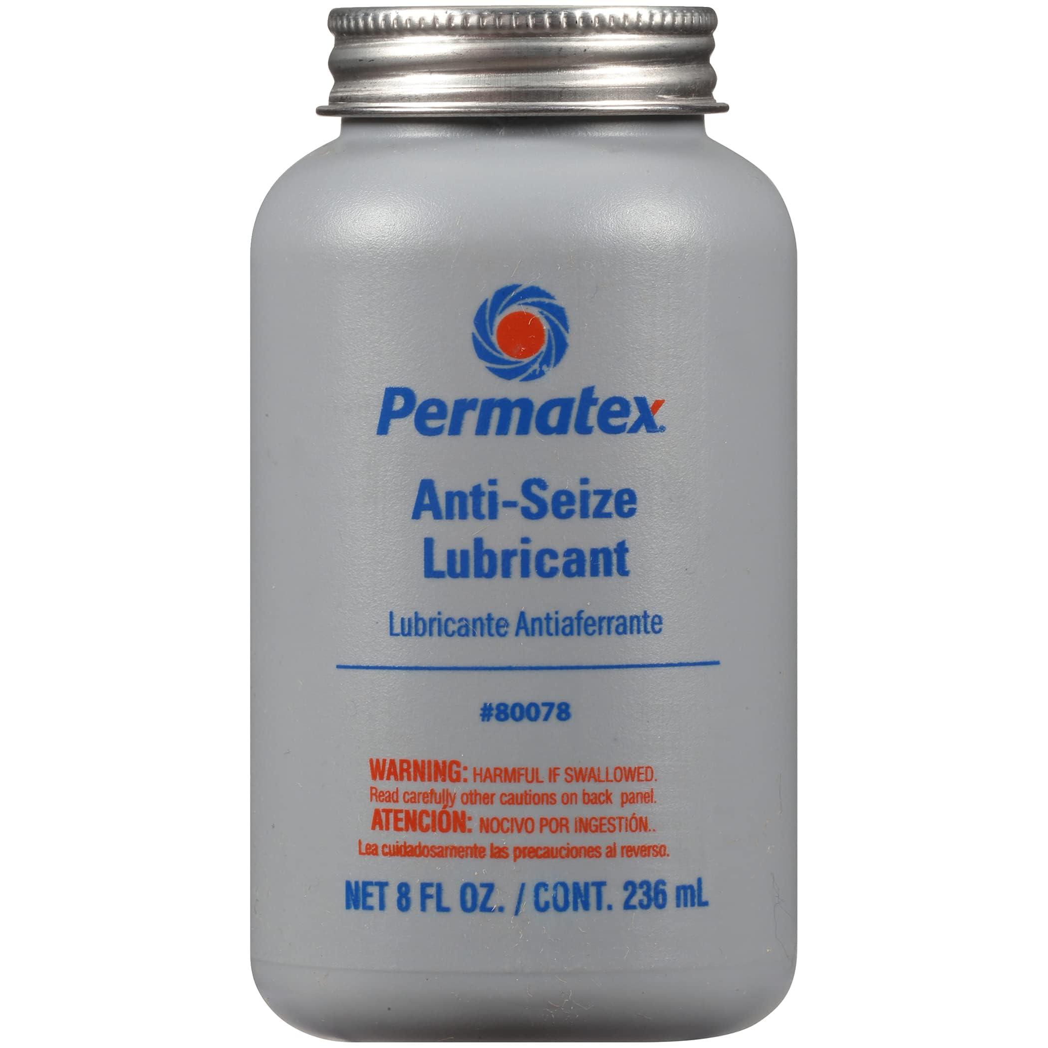 Permatex 80078 Anti-Seize Lubricant with brush top bottle