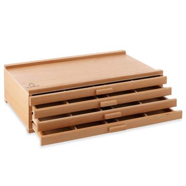 7 Elements 4 Drawer Wooden Artist Storage Box | Mubboo