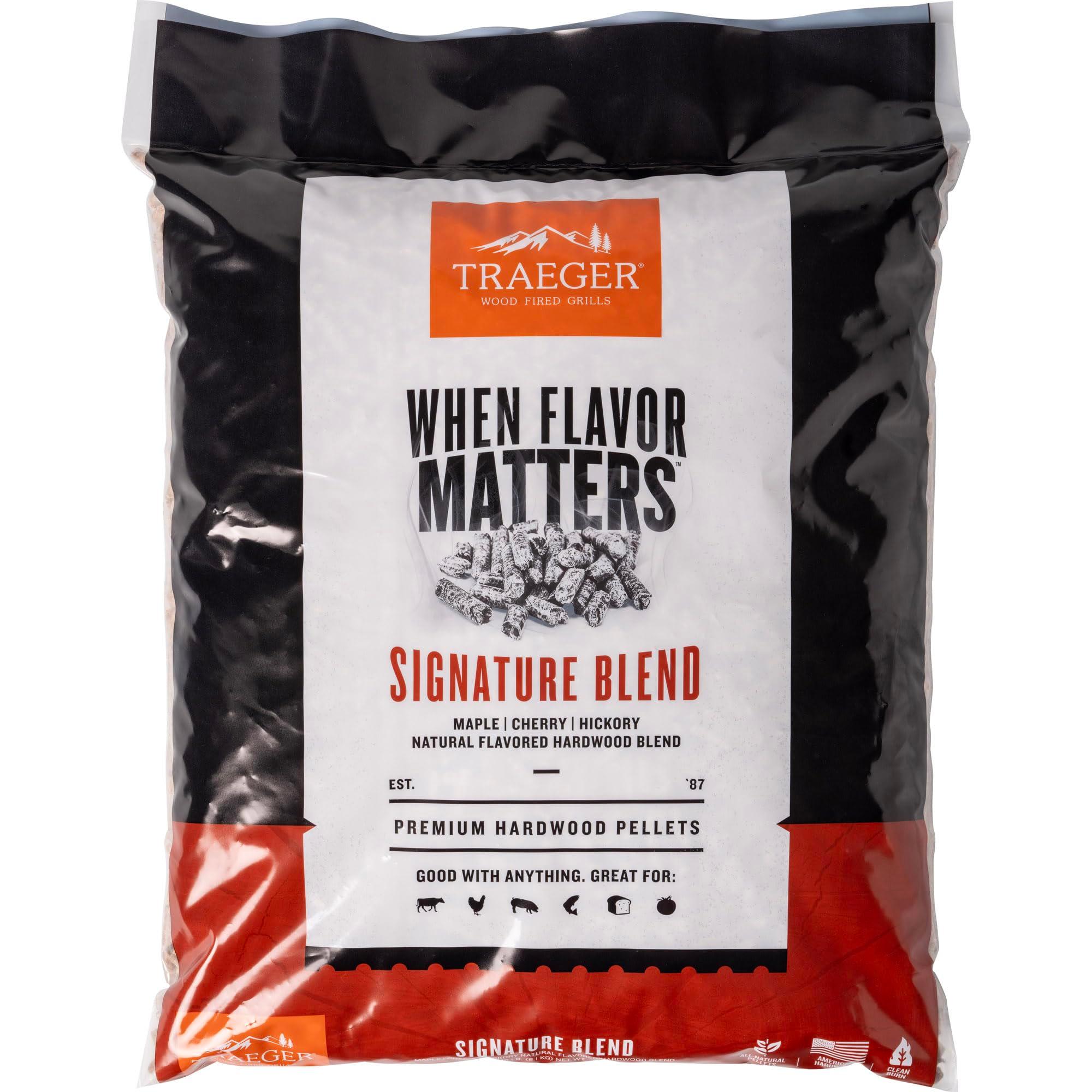 Traeger Signature Blend Wood Pellets 18lb bag