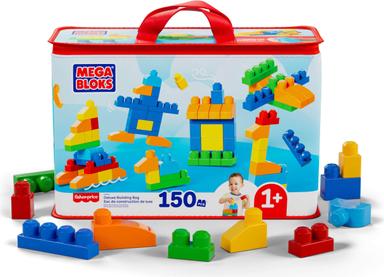 MEGA BLOKS First Builders Deluxe Building Bag 150-Piece