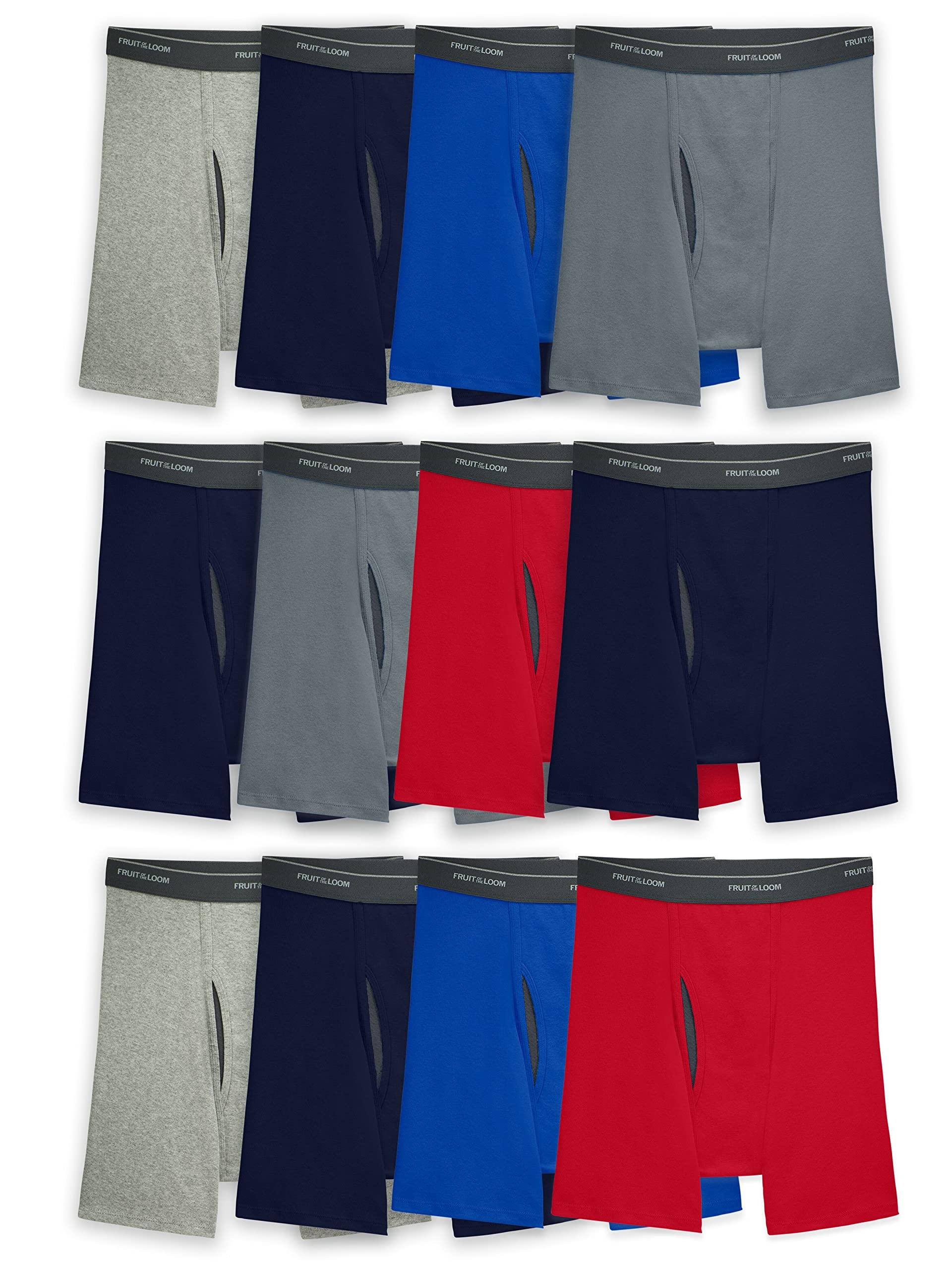 Fruit of the Loom Men's Coolzone Boxer Briefs assorted colors