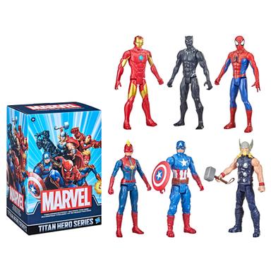 Marvel Titan Hero Series 12-Inch 6-Figure Multipack (Amazon Exclusive)