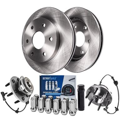 Detroit Axle - 4WD Front Brake Rotors Kit for GM 1500 Series