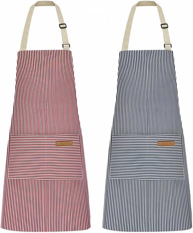 NLUS 2-Pack Adjustable Bib Apron | Mubboo