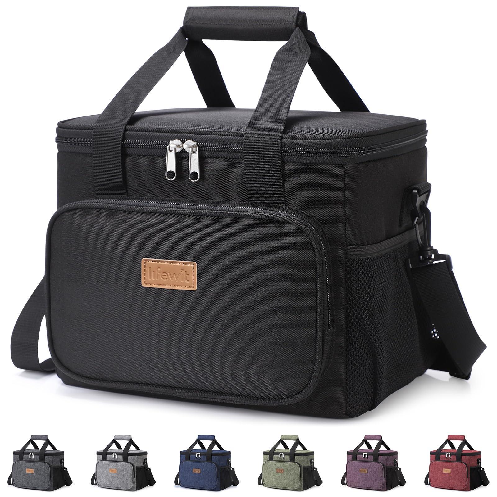 Lifewit Large Lunch Bag, insulated cooler tote