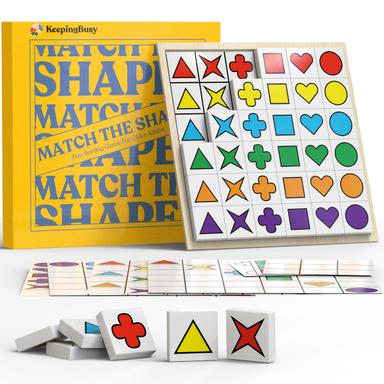 Keeping Busy Match Shapes for Seniors