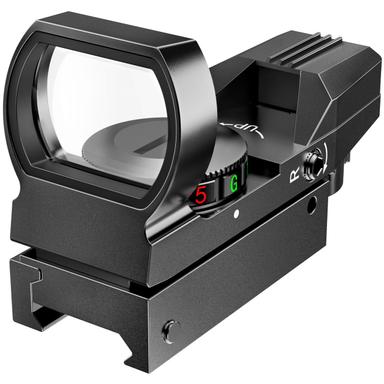 Feyachi Reflex Sight - 4 Reticle Styles, Red/Green Dot