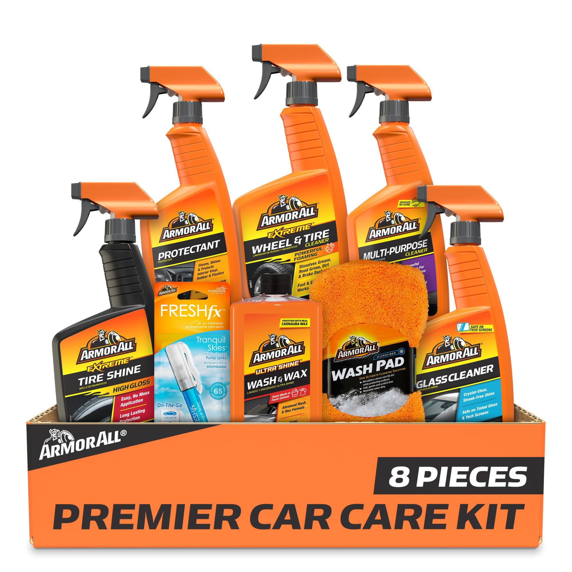 Armor All Premier Car Care Kit box with products