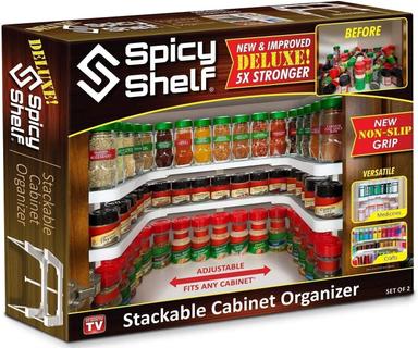 Spicy Shelf Deluxe Expandable Spice Rack | Mubboo