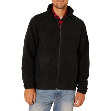 Amazon Essentials Men's Full-Zip Polar Fleece Jacket (Big & Tall)