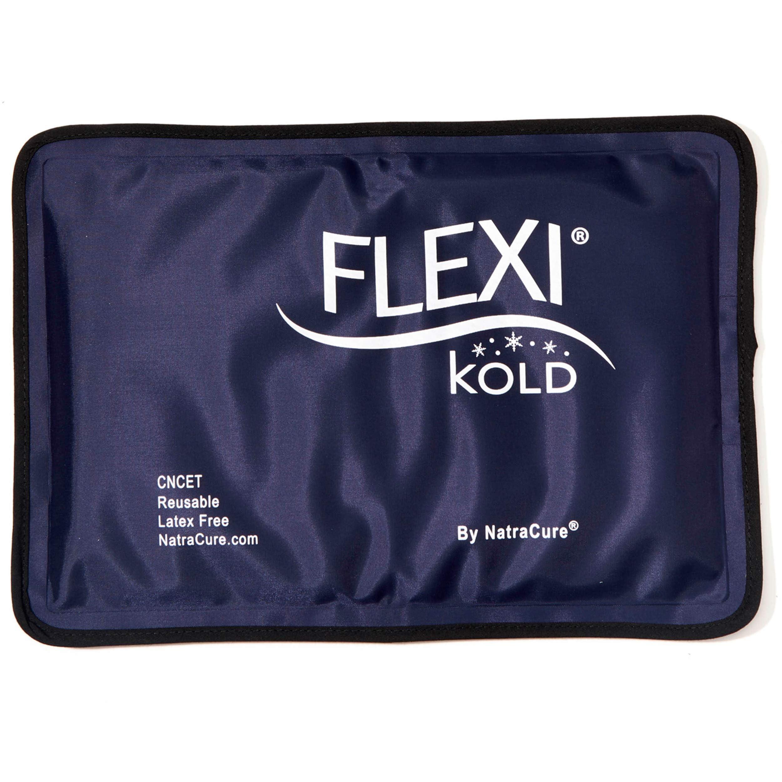 FlexiKold Gel Soft Flexible Ice Pack for Injuries - Medium 7.5x11 inches