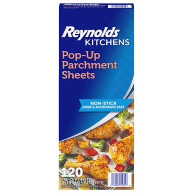 Reynolds Kitchens Pop-Up Parchment Paper Sheets, 120 Count | Mubboo