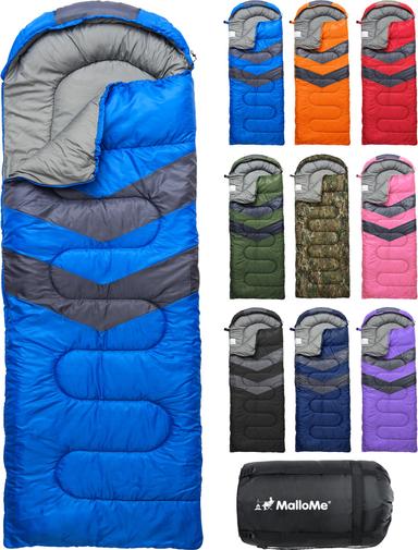 MalloMe Ocean Blue Sleeping Bag