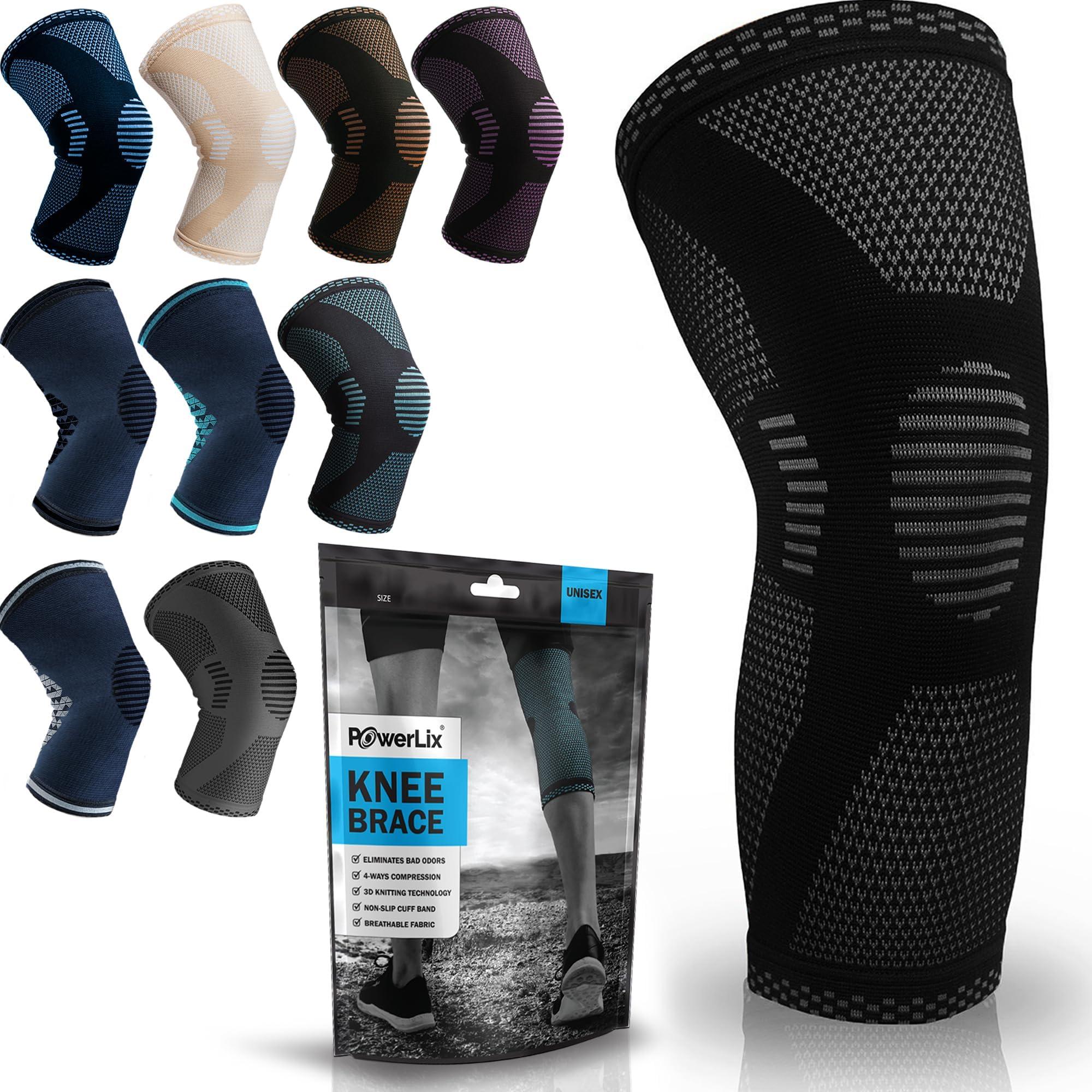 POWERLIX Knee Compression Sleeve in black