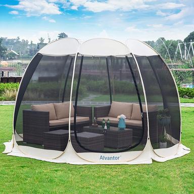 Alvantor Screen House Room 10x10 ft Hexagon