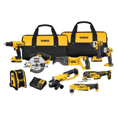 DEWALT 20V MAX 9-Tool Cordless Tool Combo