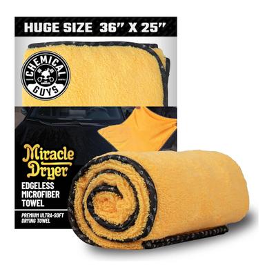 Chemical Guys Large Microfiber Drying Towel, 36" x 25" | Mubboo