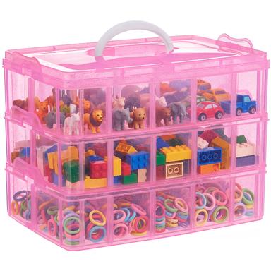 SGHUO 3-Tier Stackable Craft Container | Mubboo