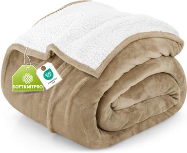 Utopia Bedding Sherpa Blanket Queen | Mubboo