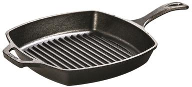 Lodge 10.5 Inch Cast Iron Grill Pan