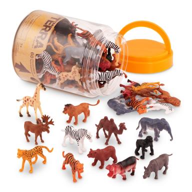Terra by Battat 60-Piece Wild Creatures Tube | Mubboo
