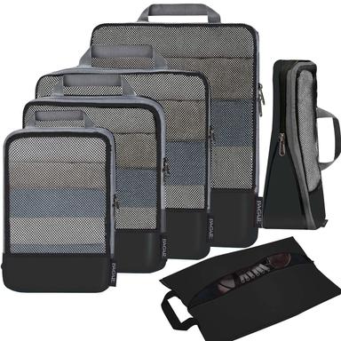 BAGAIL 6-Set Compression Packing Cubes