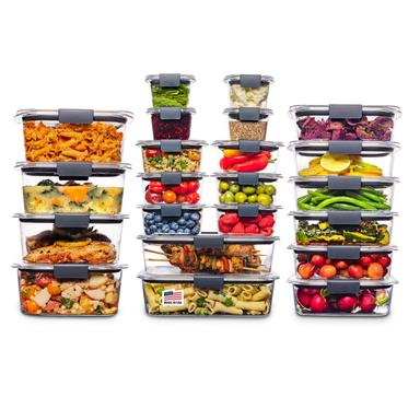 Rubbermaid Brilliance 44-Piece Set