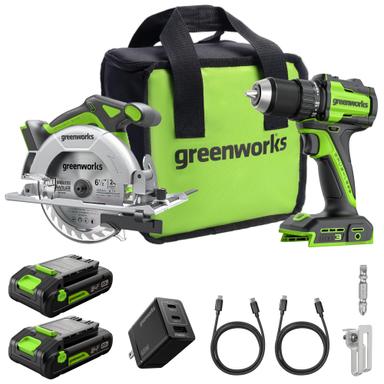 GREENWORKS 24V 5-Tool Combo Kit