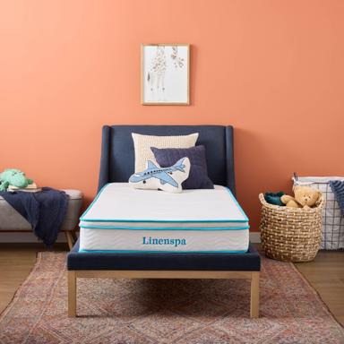 Linenspa 8 Inch Hybrid Mattress - Twin